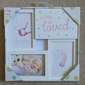 Collage Frame Handprint Footprint Picture NWT